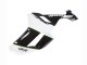 Discount 2007-2008 Black White Ninja Kawasaki ZX6R Motorcycle Fairings Canada