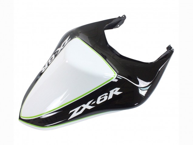 Discount 2007-2008 Black White Ninja Kawasaki ZX6R Motorcycle Fairings Canada
