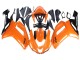 Discount 2007-2008 Orange Black Ninja Kawasaki ZX6R Motorcycle Fairings Canada