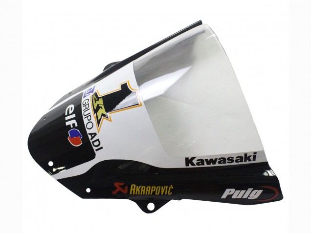 Discount 2009-2012 Green Glossy Black Yellow White Red Elf Monster Kawasaki ZX6R Motorcycle Fairings Canada
