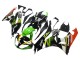 Discount 2009-2012 Green Glossy Black Yellow White Red Elf Monster Kawasaki ZX6R Motorcycle Fairings Canada