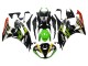 Discount 2009-2012 Green Glossy Black Yellow White Red Elf Monster Kawasaki ZX6R Motorcycle Fairings Canada