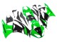 Discount 2009-2012 Green Glossy Black Kawasaki ZX6R Motorcycle Fairings Canada