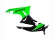 Discount 2009-2012 Green Glossy Black Kawasaki ZX6R Motorcycle Fairings Canada