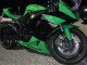 Discount 2009-2012 Green Glossy Black Kawasaki ZX6R Motorcycle Fairings Canada