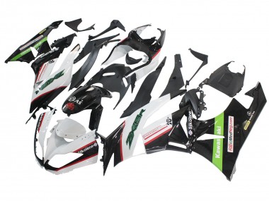 Discount 2009-2012 White Red Black Green Kawasaki ZX6R Motorcycle Fairings Canada