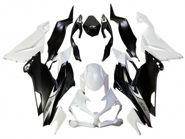 Discount 2013-2018 White Matte Black Kawasaki ZX6R Bike Fairings Canada