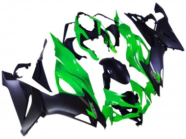 Discount 2019-2022 Green Matte Black Kawasaki ZX6R Motorcycle Fairings Canada