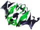 Discount 2019-2022 Green Matte Black Kawasaki ZX6R Motorcycle Fairings Canada
