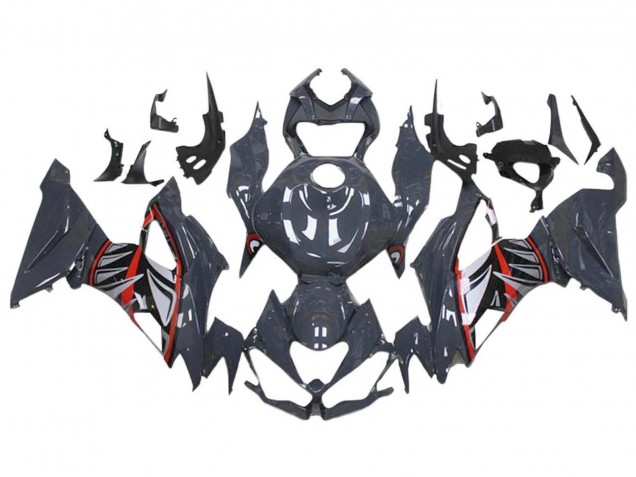 Discount 2019-2022 Nardo Grey Red White Shark Kawasaki ZX6R Motorcycle Fairings Canada