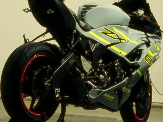 Discount 2019-2022 Nardo Grey Yellow Kawasaki ZX6R Motorcycle Fairings Canada
