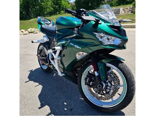 Discount 2019-2022 Dark Green Kawasaki ZX6R Motorcycle Fairings Canada