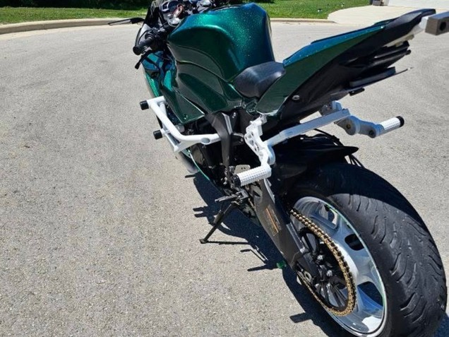 Discount 2019-2022 Dark Green Kawasaki ZX6R Motorcycle Fairings Canada