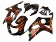 Discount 2000-2002 Glossy Black Orange Flame Suzuki GSXR1000 Motorcycle Fairings Canada