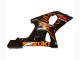 Discount 2000-2002 Glossy Black Orange Flame Suzuki GSXR1000 Motorcycle Fairings Canada