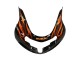 Discount 2000-2002 Glossy Black Orange Flame Suzuki GSXR1000 Motorcycle Fairings Canada