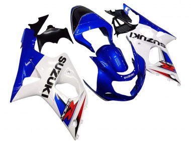 Discount 2000-2002 White Blue Red Suzuki GSXR1000 Motorcycle Fairings Canada