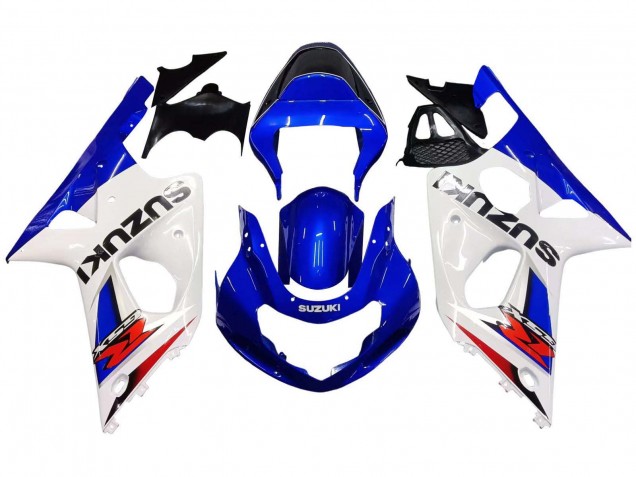 Discount 2000-2002 White Blue Red Suzuki GSXR1000 Motorcycle Fairings Canada