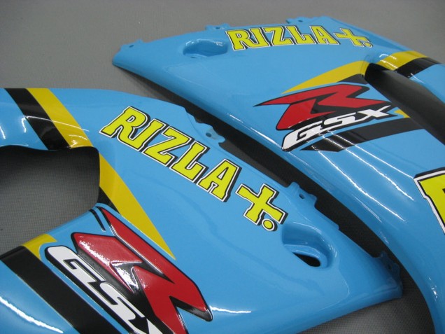 Discount 2000-2002 Light Blue Yellow Black Motul Rizla Suzuki GSXR1000 Motorcycle Fairings Canada