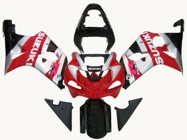 Discount 2000-2002 Red Silver White Black Suzuki GSXR1000 Motorcycle Fairings Canada