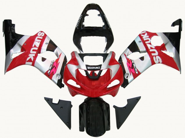 Discount 2000-2002 Red Silver White Black Suzuki GSXR1000 Motorcycle Fairings Canada