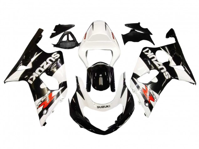 Discount 2000-2002 White Glossy Black Red Suzuki GSXR1000 Motorcycle Fairings Canada