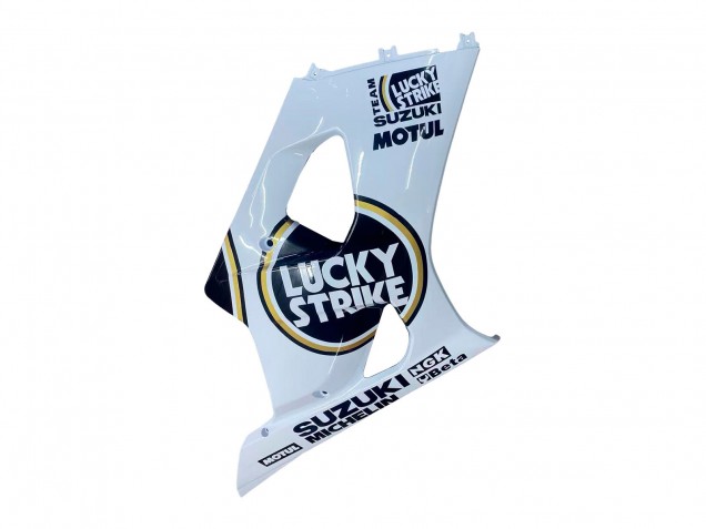 Discount 2003-2004 White Black Gold Motul Lucky Strike Suzuki GSXR 1000 Motorcycle Fairings Canada