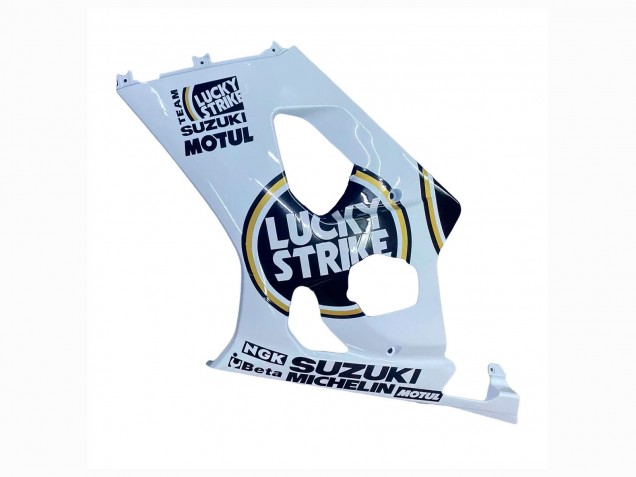 Discount 2003-2004 White Black Gold Motul Lucky Strike Suzuki GSXR 1000 Motorcycle Fairings Canada