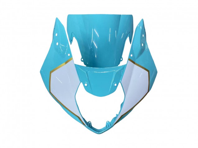 Discount 2003-2004 White Light Blue Gold Suzuki GSXR 1000 Motorcycle Fairings Canada