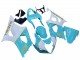 Discount 2003-2004 White Light Blue Gold Suzuki GSXR 1000 Motorcycle Fairings Canada