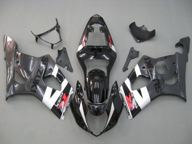 Discount 2003-2004 Glossy Black White Grey Red Suzuki GSXR 1000 Motorcycle Fairings Canada