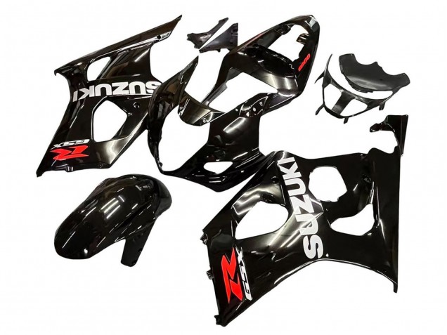 Discount 2003-2004 Glossy Black White Red Decals Suzuki GSXR 1000 Motorcycle Fairings Canada