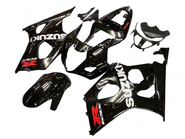 Discount 2003-2004 Glossy Black White Red Decals Suzuki GSXR 1000 Motorcycle Fairings Canada