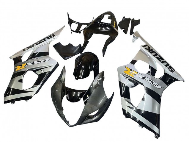 Discount 2003-2004 Glossy Black Silver Grey Yellow Suzuki GSXR 1000 Motorcycle Fairings Canada