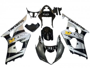 Discount 2003-2004 Glossy Black Silver Grey Yellow Suzuki GSXR 1000 Motorcycle Fairings Canada