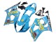 Discount 2003-2004 Light Blue Yellow Black Rizla Motul Suzuki GSXR 1000 Motorcycle Fairings Canada