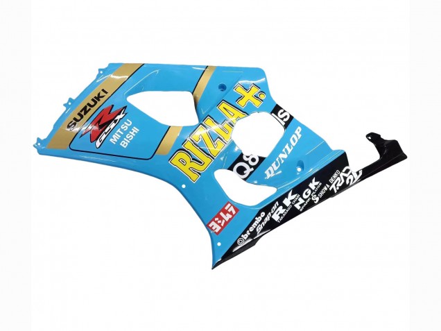 Discount 2003-2004 Light Blue Yellow Black Rizla Motul Suzuki GSXR 1000 Motorcycle Fairings Canada