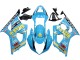Discount 2003-2004 Light Blue Yellow Black Rizla Motul Suzuki GSXR 1000 Motorcycle Fairings Canada