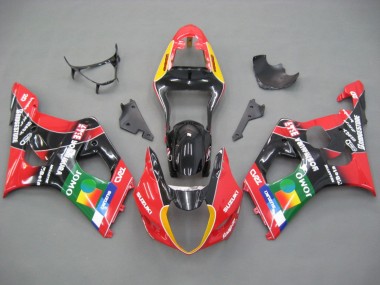 Discount 2003-2004 Red Yellow Blue Green Black JOMO Suzuki GSXR 1000 Motorcycle Fairings Canada