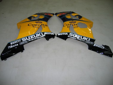 Discount 2003-2004 Yellow White Blue Black Corona Suzuki GSXR 1000 Motorcycle Fairings Canada