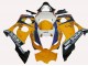 Discount 2003-2004 Yellow White Blue Black Corona Suzuki GSXR 1000 Motorcycle Fairings Canada