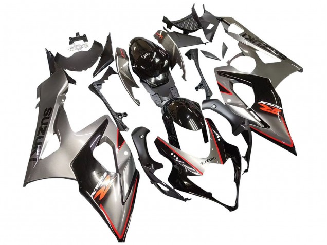 Discount 2005-2006 Silver Black Red Suzuki GSXR 1000 Motorcycle Fairing Canada