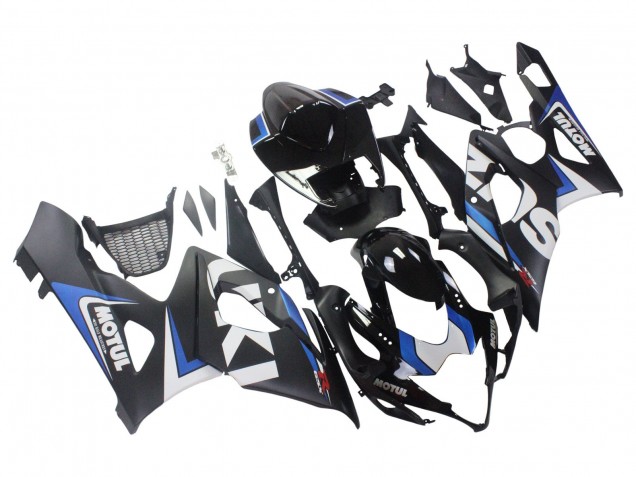 Discount 2005-2006 Black Blue White Motul Suzuki GSXR 1000 Motorcycle Fairings Canada