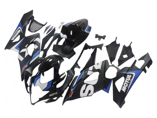 Discount 2005-2006 Black Blue White Motul Suzuki GSXR 1000 Motorcycle Fairings Canada