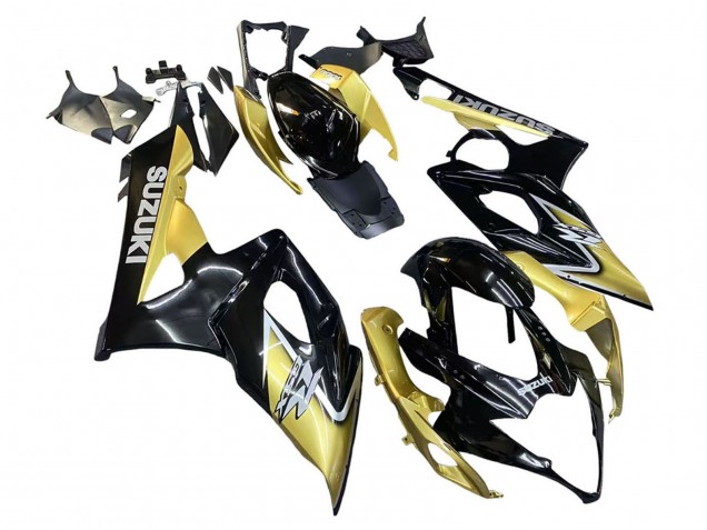 Discount 2005-2006 Black Gold Suzuki GSXR 1000 Motorcycle Fairings Canada