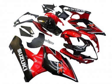 Discount 2005-2006 Red Glossy Black Suzuki GSXR 1000 Motorcycle Fairings Canada