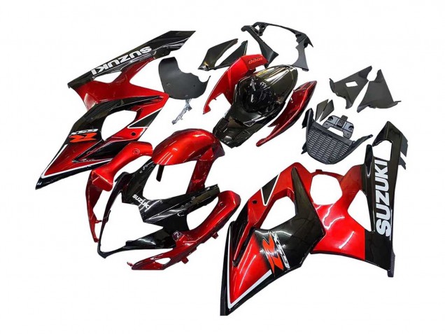 Discount 2005-2006 Red Glossy Black Suzuki GSXR 1000 Motorcycle Fairings Canada