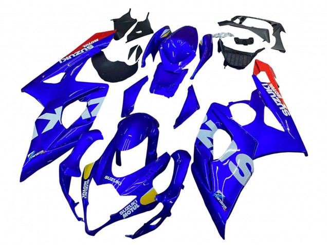 Discount 2005-2006 Blue Yellow White Red Motul Suzuki GSXR 1000 Motorcycle Fairings Canada