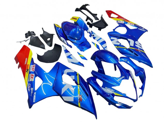 Discount 2005-2006 Blue Yellow Red White Suzuki GSXR 1000 Motorcycle Fairings Canada