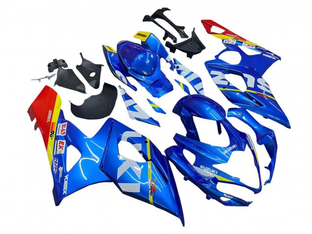 Discount 2005-2006 Blue Yellow Red White Suzuki GSXR 1000 Motorcycle Fairings Canada